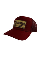 Casquette Trucker Mid Crowellz à Patch Beige 5MT-P4