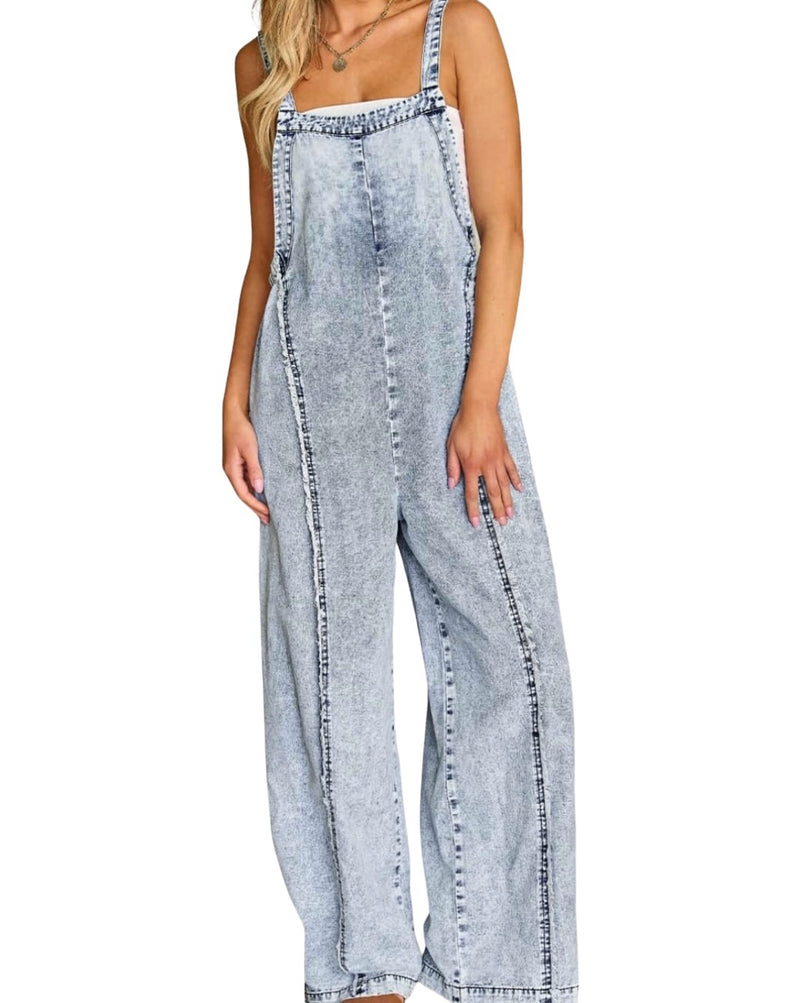 Cowgirl Way-Overall 70s Denim