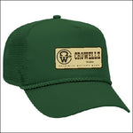 Casquette Trucker Mid Crowellz à Patch Beige 5MT-P4