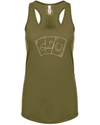 Camisole Racerback Crowellz  logo Daphnée