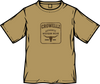 T-shirt à col rond logo Longhorn