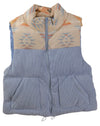 Aztec Corduroy Puffer Vest- PRESALE