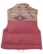 Aztec Corduroy Puffer Vest- PRESALE