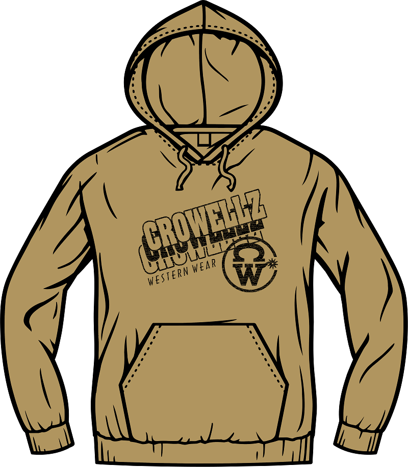 Molleton Crowellz Logo Cwestern Wear