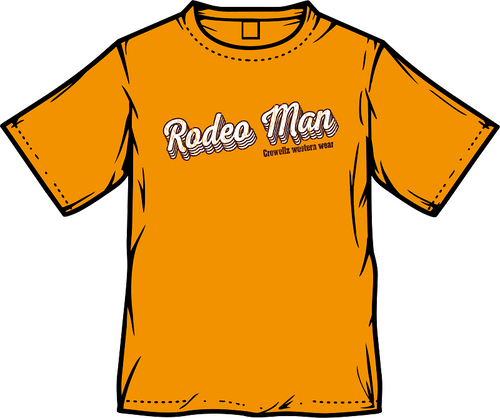 T-shirt à col rond - Rodeo Man