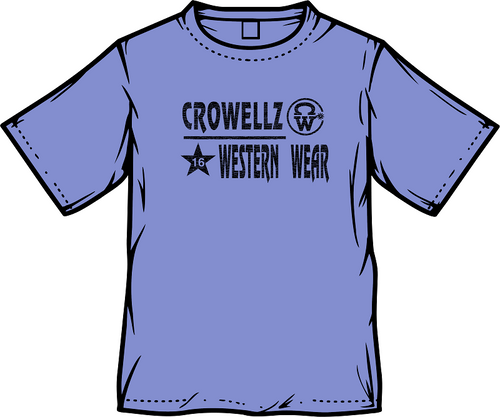 T-shirt à col rond - Crowellz Star16