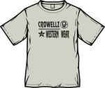 T-shirt à col rond - Crowellz Star16