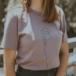 T-Shirt Crowellz Boyfriend logo -Silouette